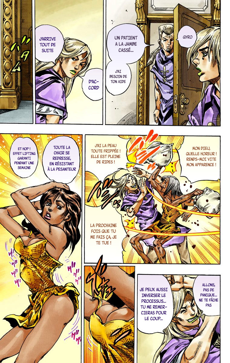 Read JoJo_s Bizarre Adventure Part 7 Steel Ball Run Official Colored FR Manga Online