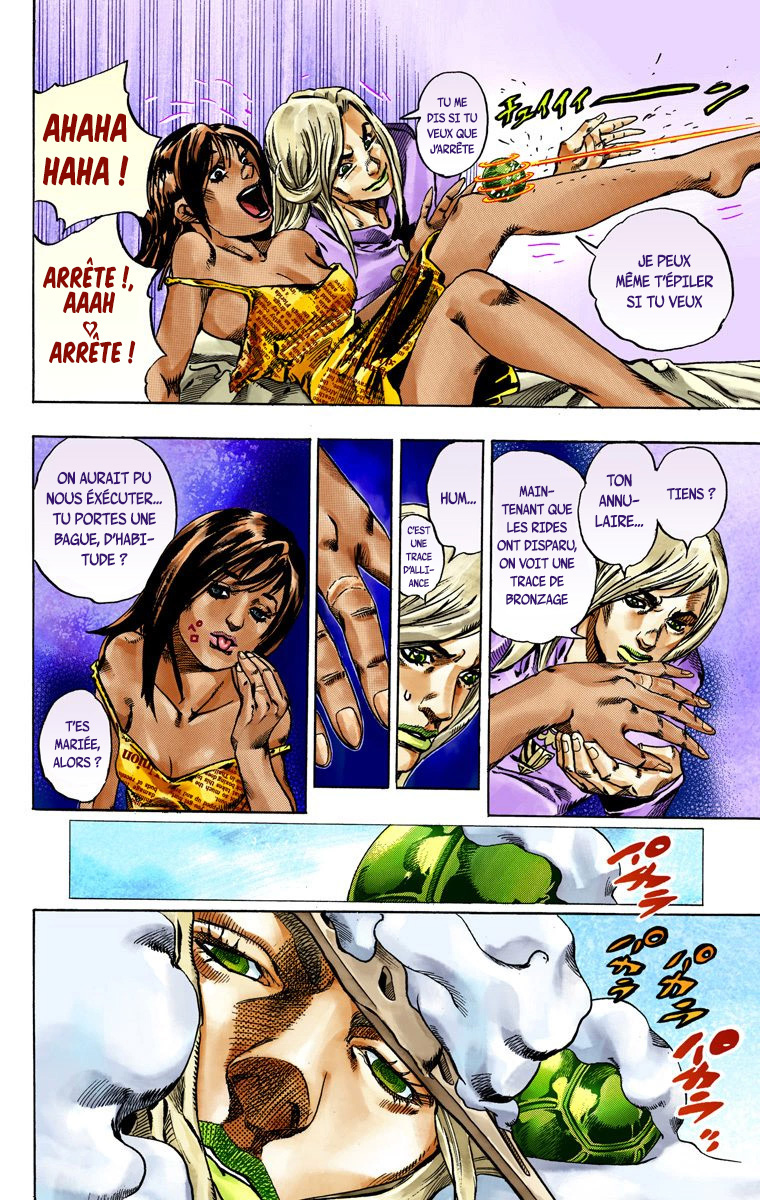 Read JoJo_s Bizarre Adventure Part 7 Steel Ball Run Official Colored FR Manga Online