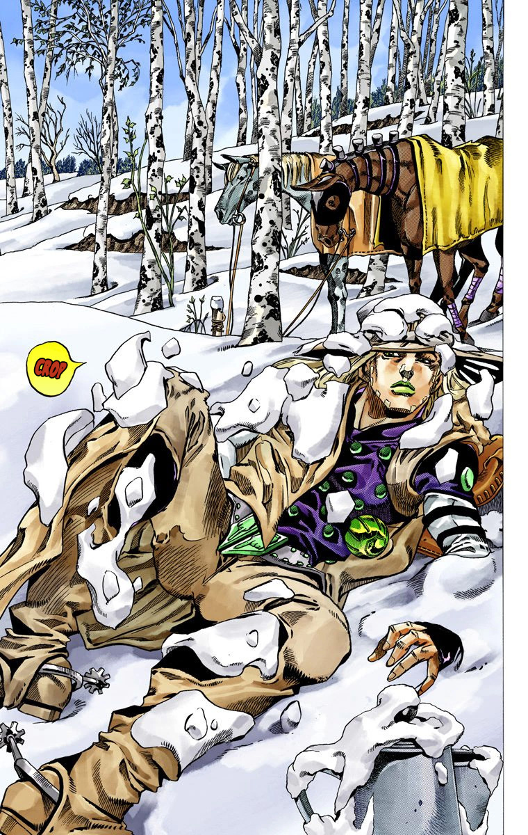 Read JoJo_s Bizarre Adventure Part 7 Steel Ball Run Official Colored FR Manga Online