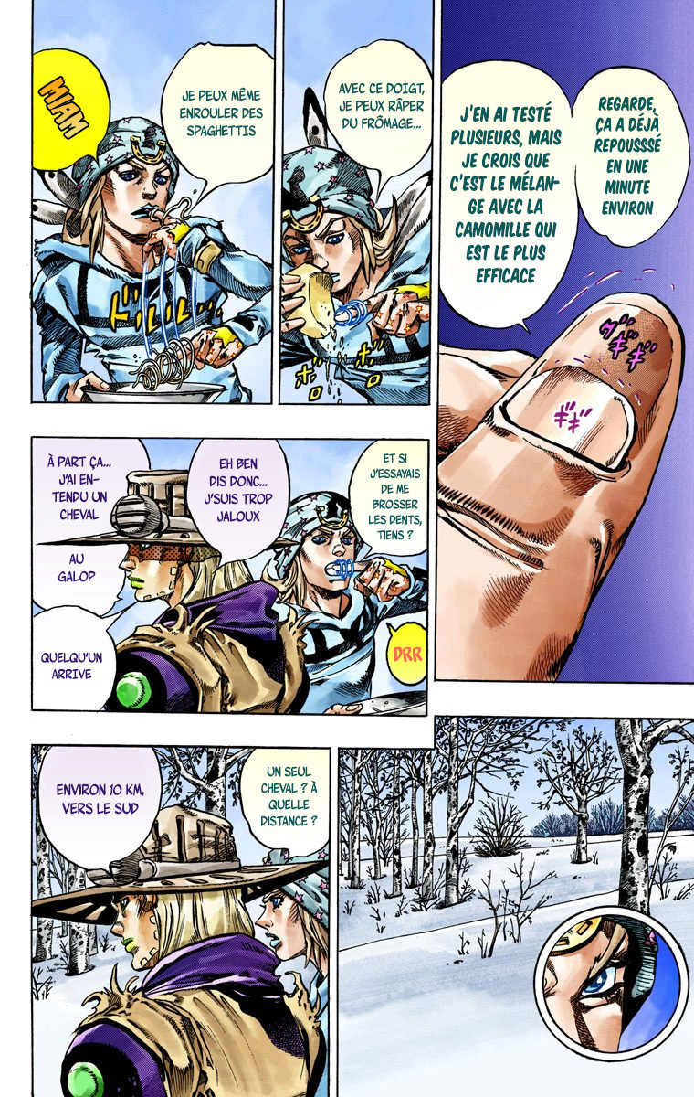 Read JoJo_s Bizarre Adventure Part 7 Steel Ball Run Official Colored FR Manga Online