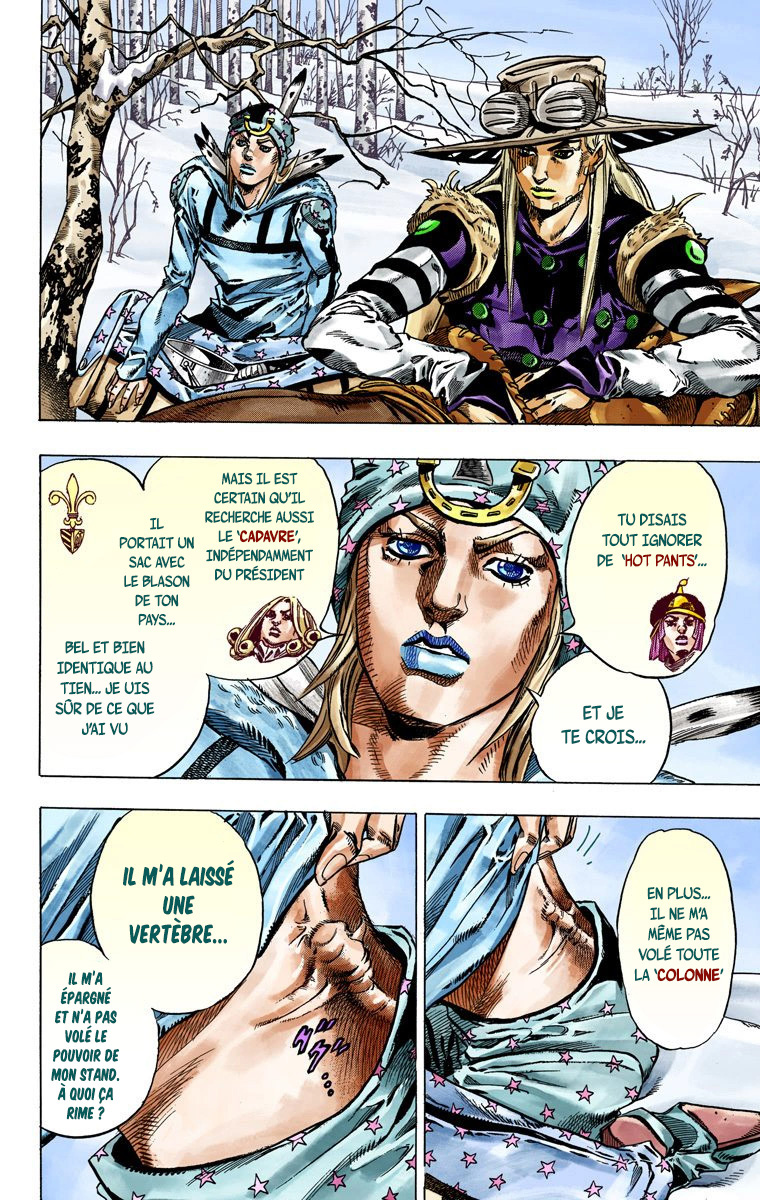 Read JoJo_s Bizarre Adventure Part 7 Steel Ball Run Official Colored FR Manga Online