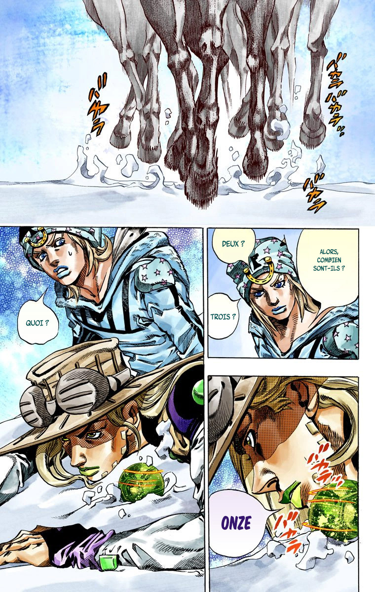 Read JoJo_s Bizarre Adventure Part 7 Steel Ball Run Official Colored FR Manga Online