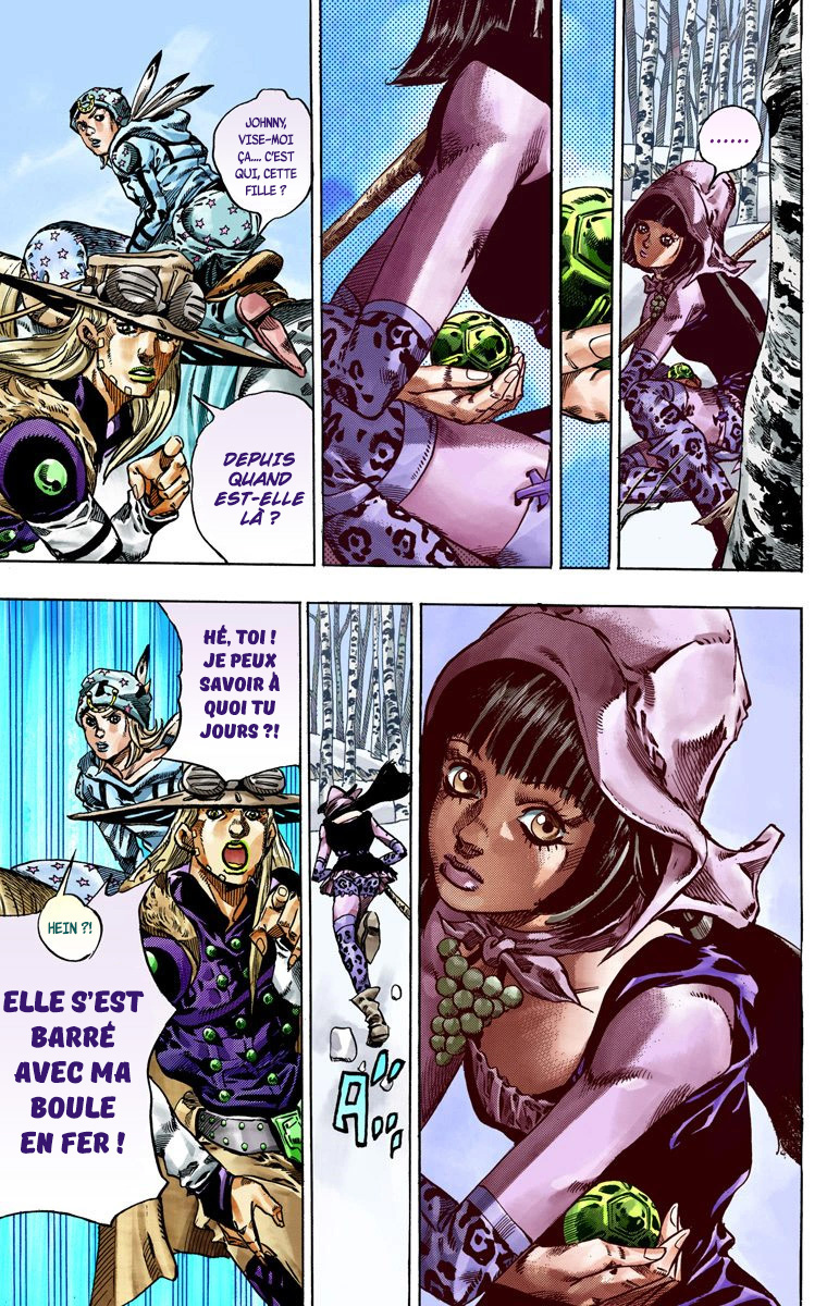 Read JoJo_s Bizarre Adventure Part 7 Steel Ball Run Official Colored FR Manga Online