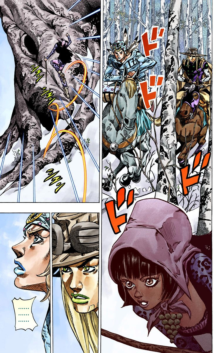 Read JoJo_s Bizarre Adventure Part 7 Steel Ball Run Official Colored FR Manga Online