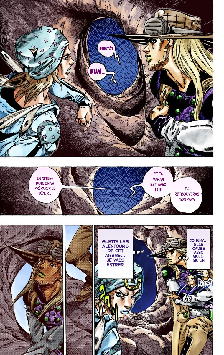 Read JoJo_s Bizarre Adventure Part 7 Steel Ball Run Official Colored FR Manga Online