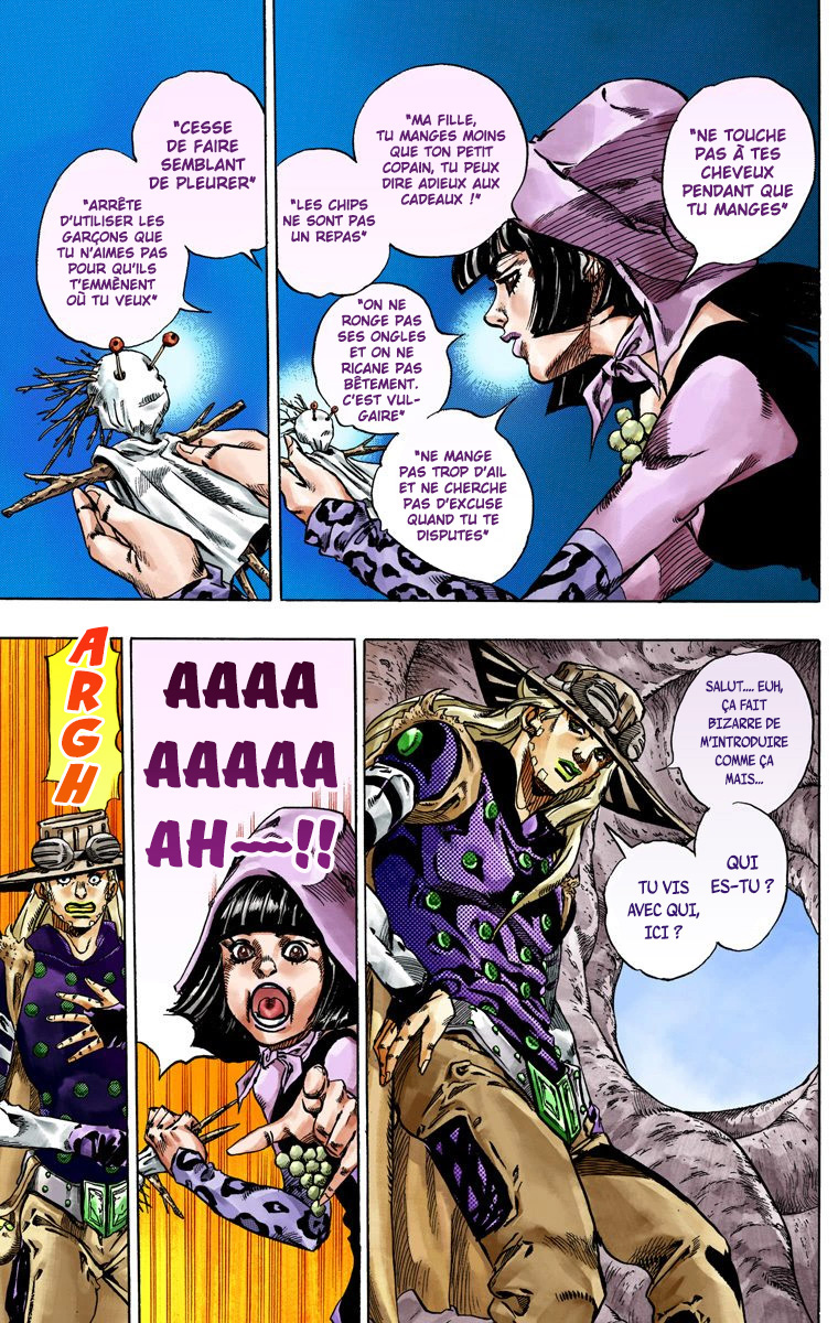 Read JoJo_s Bizarre Adventure Part 7 Steel Ball Run Official Colored FR Manga Online