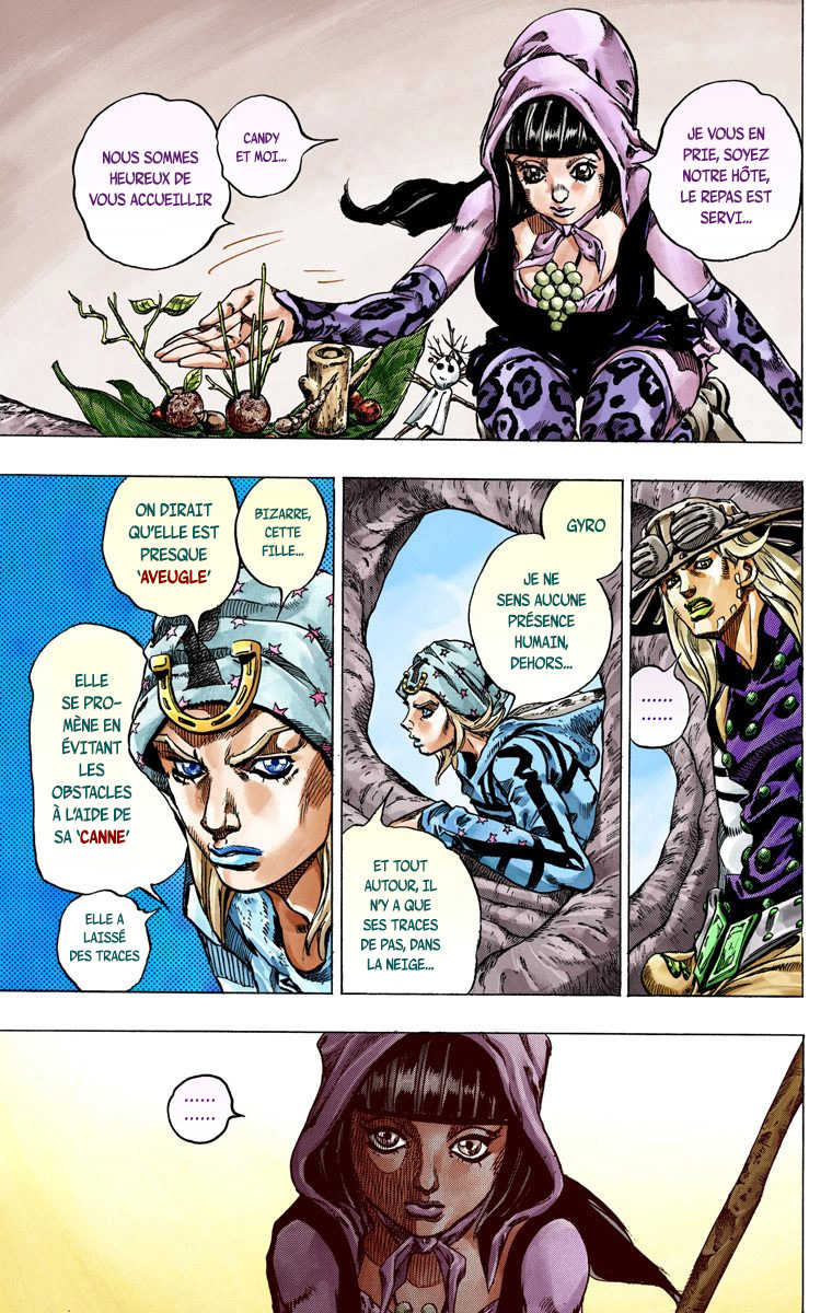Read JoJo_s Bizarre Adventure Part 7 Steel Ball Run Official Colored FR Manga Online