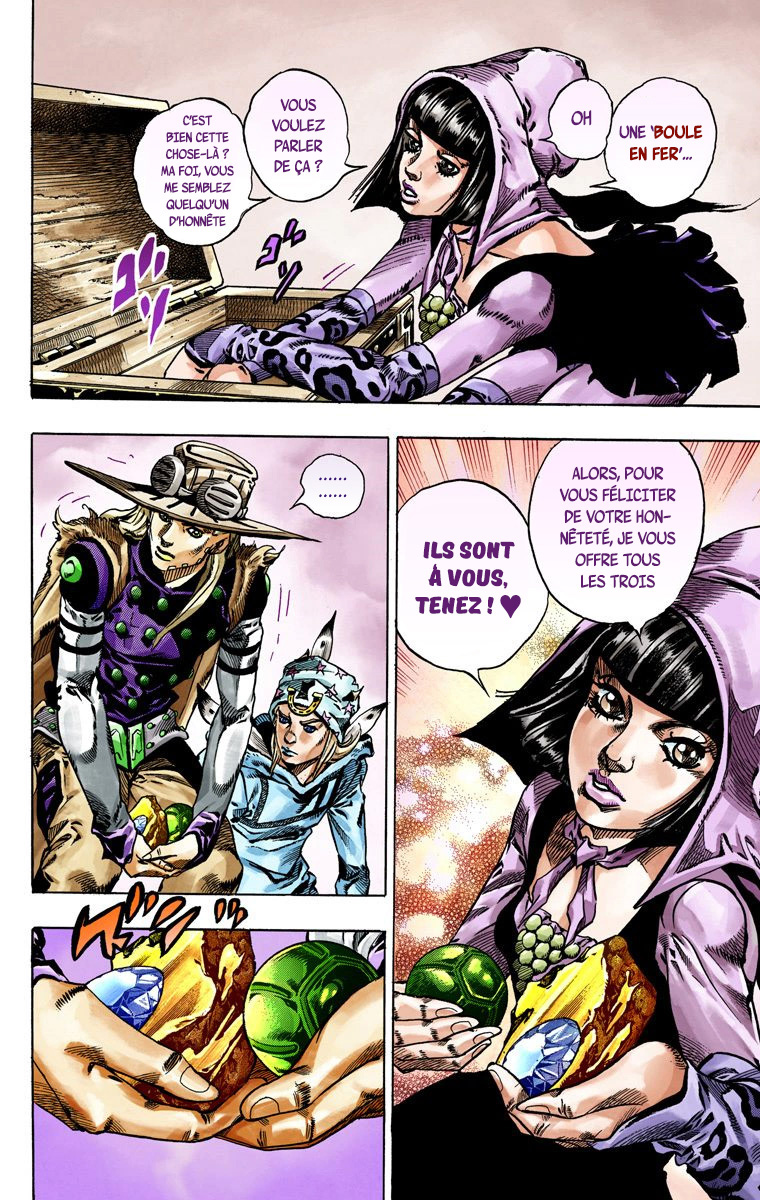 Read JoJo_s Bizarre Adventure Part 7 Steel Ball Run Official Colored FR Manga Online
