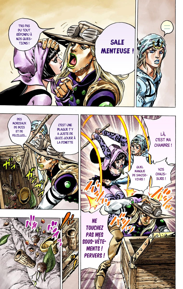 Read JoJo_s Bizarre Adventure Part 7 Steel Ball Run Official Colored FR Manga Online