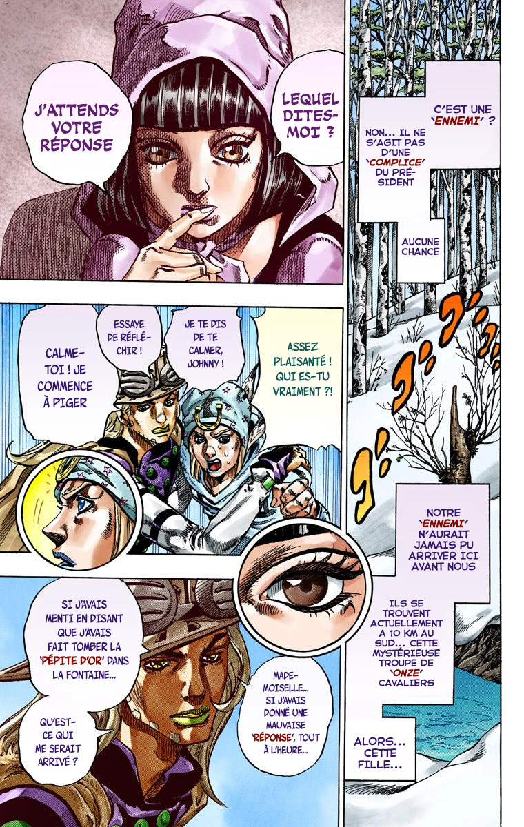 Read JoJo_s Bizarre Adventure Part 7 Steel Ball Run Official Colored FR Manga Online