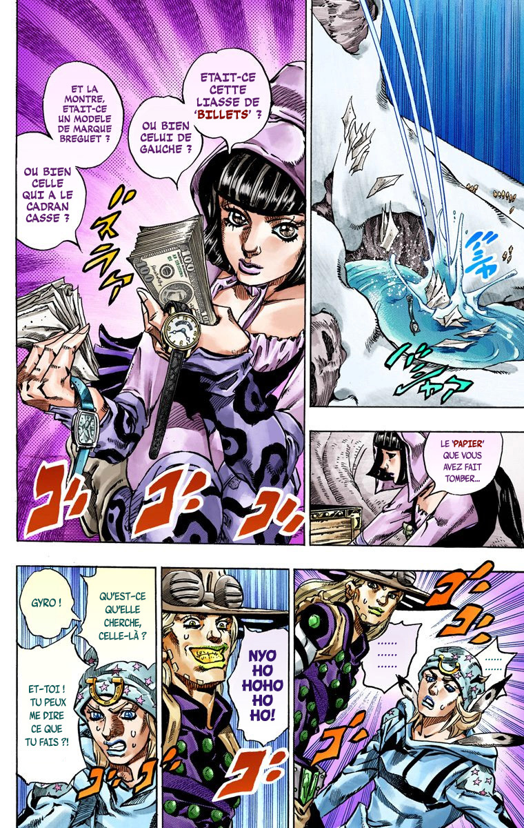 Read JoJo_s Bizarre Adventure Part 7 Steel Ball Run Official Colored FR Manga Online