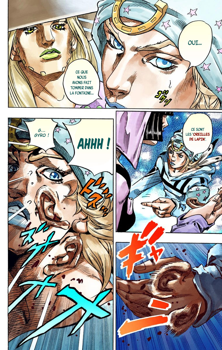 Read JoJo_s Bizarre Adventure Part 7 Steel Ball Run Official Colored FR Manga Online