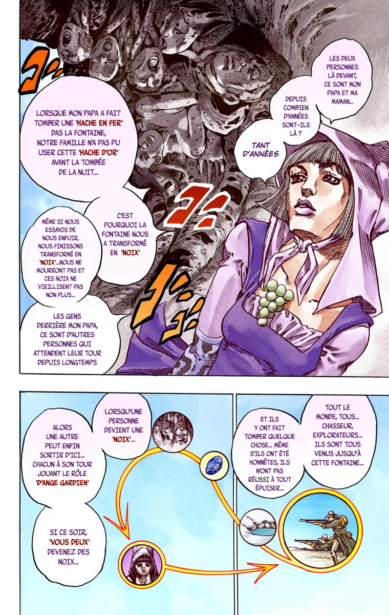 Read JoJo_s Bizarre Adventure Part 7 Steel Ball Run Official Colored FR Manga Online