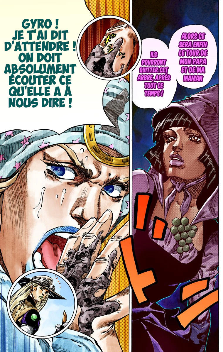 Read JoJo_s Bizarre Adventure Part 7 Steel Ball Run Official Colored FR Manga Online