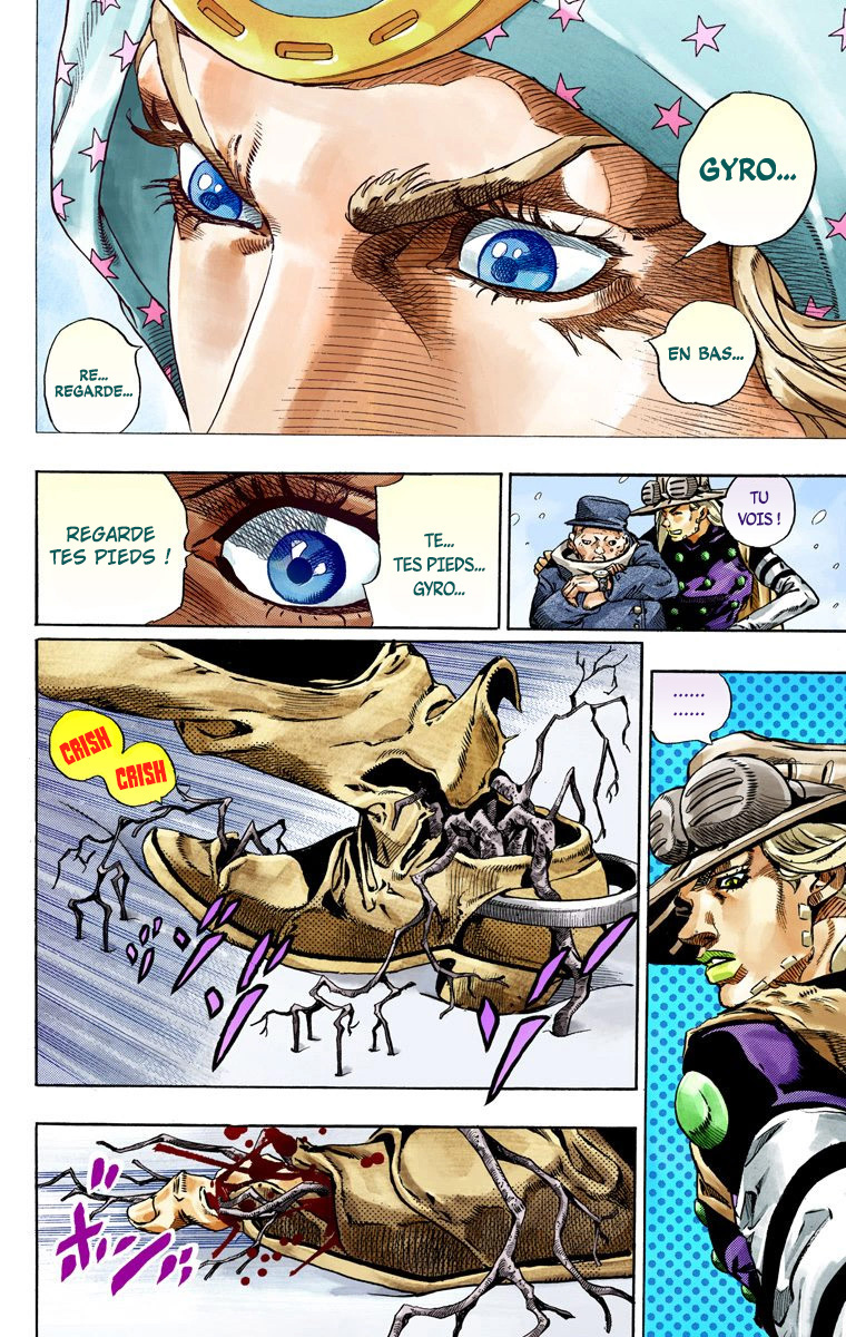 Read JoJo_s Bizarre Adventure Part 7 Steel Ball Run Official Colored FR Manga Online