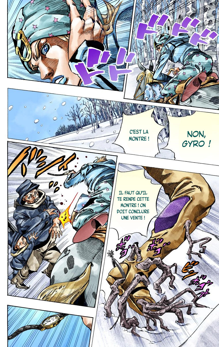 Read JoJo_s Bizarre Adventure Part 7 Steel Ball Run Official Colored FR Manga Online