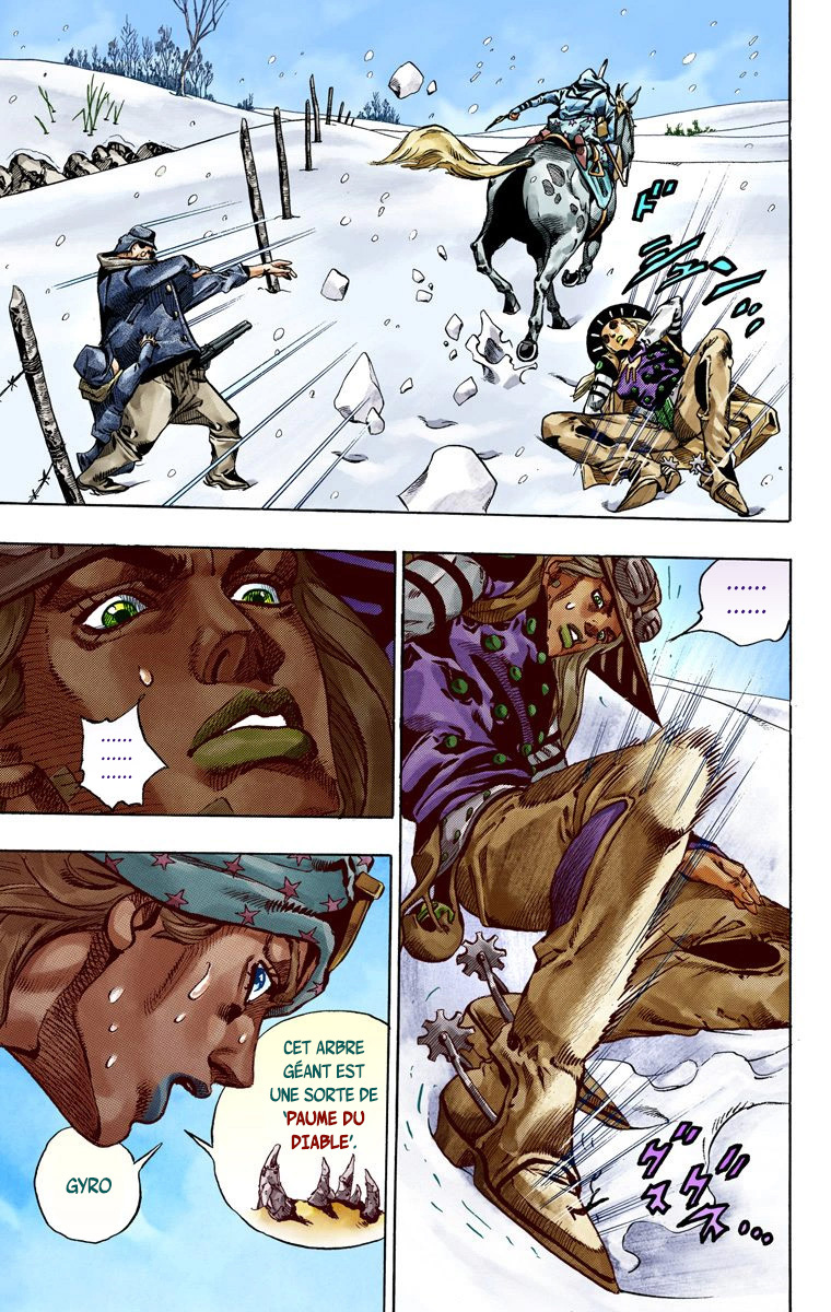 Read JoJo_s Bizarre Adventure Part 7 Steel Ball Run Official Colored FR Manga Online