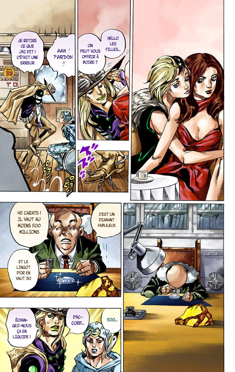 Read JoJo_s Bizarre Adventure Part 7 Steel Ball Run Official Colored FR Manga Online