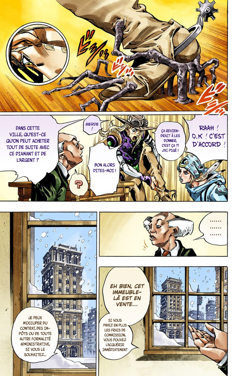 Read JoJo_s Bizarre Adventure Part 7 Steel Ball Run Official Colored FR Manga Online