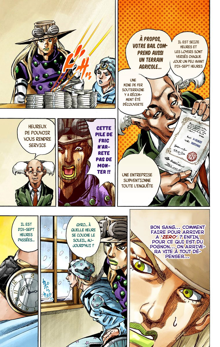 Read JoJo_s Bizarre Adventure Part 7 Steel Ball Run Official Colored FR Manga Online