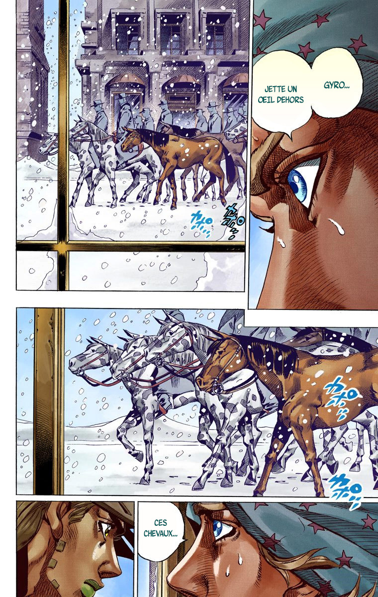 Read JoJo_s Bizarre Adventure Part 7 Steel Ball Run Official Colored FR Manga Online