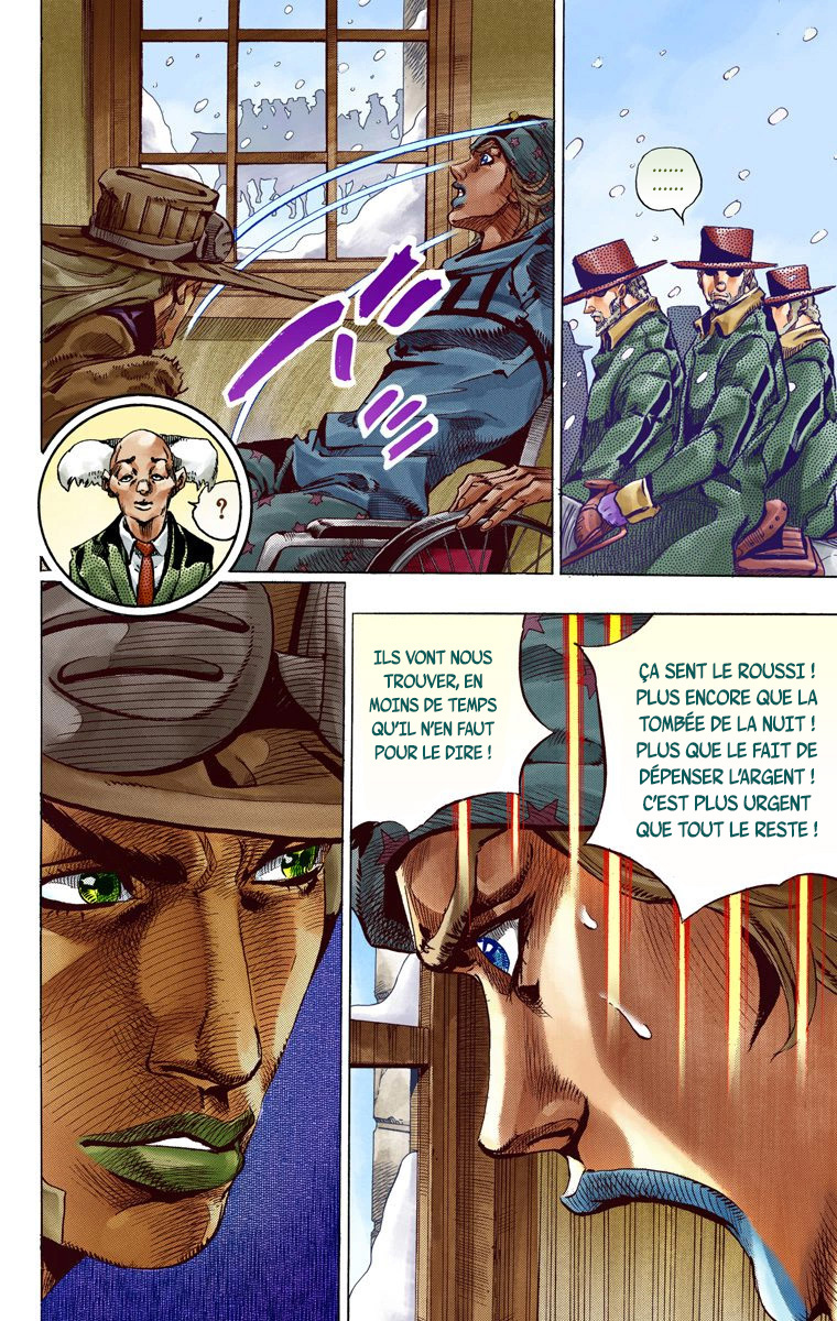Read JoJo_s Bizarre Adventure Part 7 Steel Ball Run Official Colored FR Manga Online