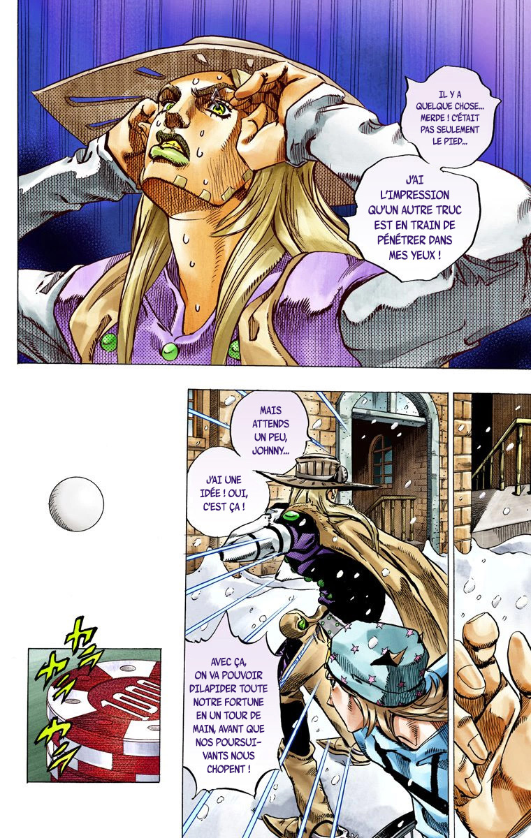 Read JoJo_s Bizarre Adventure Part 7 Steel Ball Run Official Colored FR Manga Online