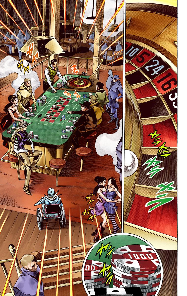Read JoJo_s Bizarre Adventure Part 7 Steel Ball Run Official Colored FR Manga Online