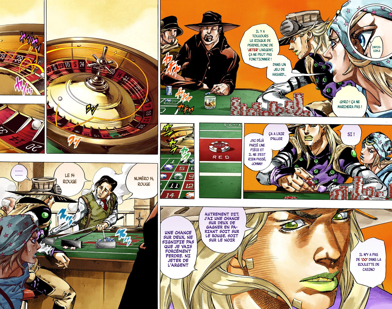 Read JoJo_s Bizarre Adventure Part 7 Steel Ball Run Official Colored FR Manga Online