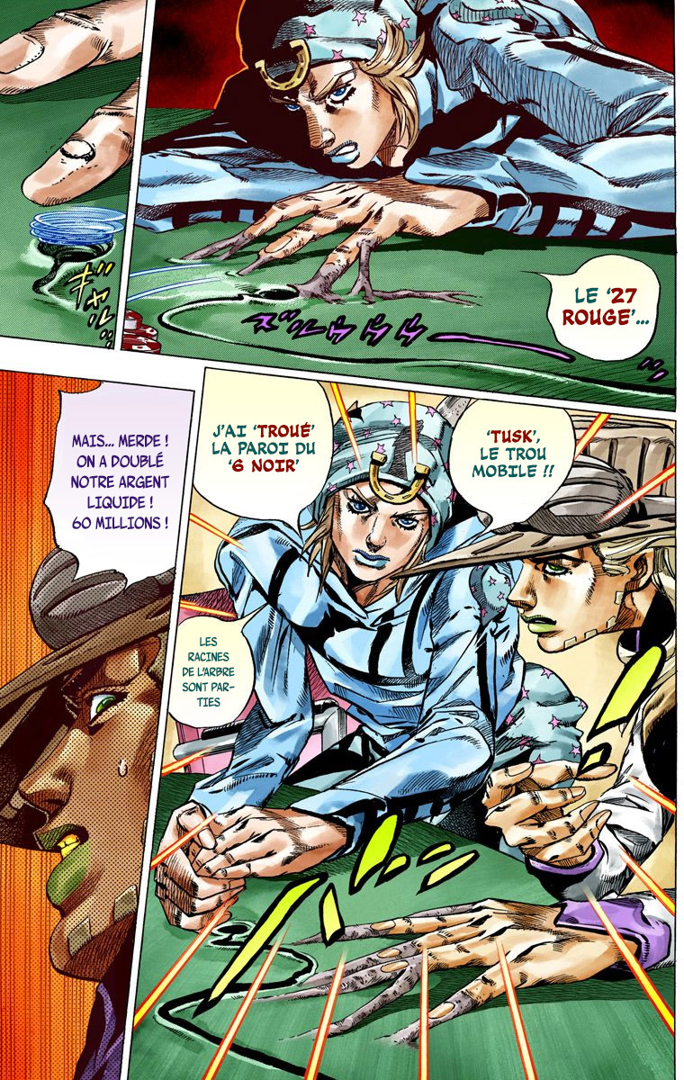 Read JoJo_s Bizarre Adventure Part 7 Steel Ball Run Official Colored FR Manga Online