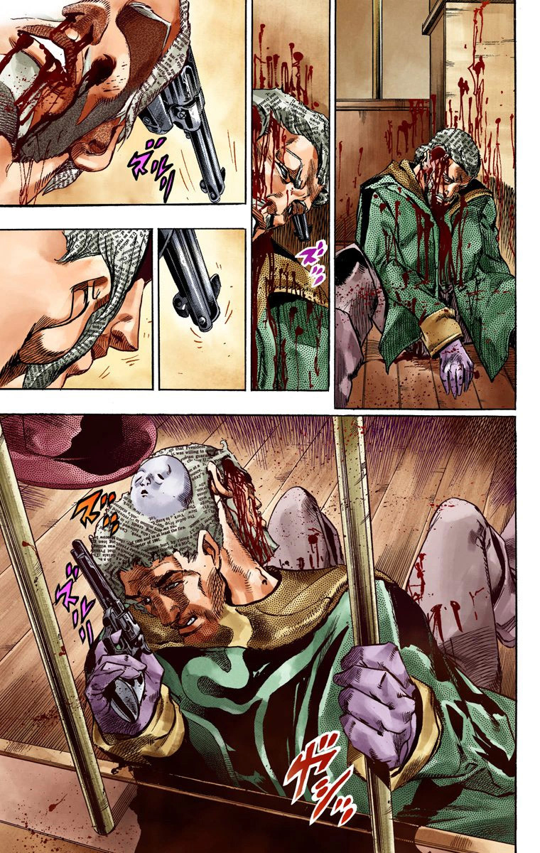 Read JoJo_s Bizarre Adventure Part 7 Steel Ball Run Official Colored FR Manga Online