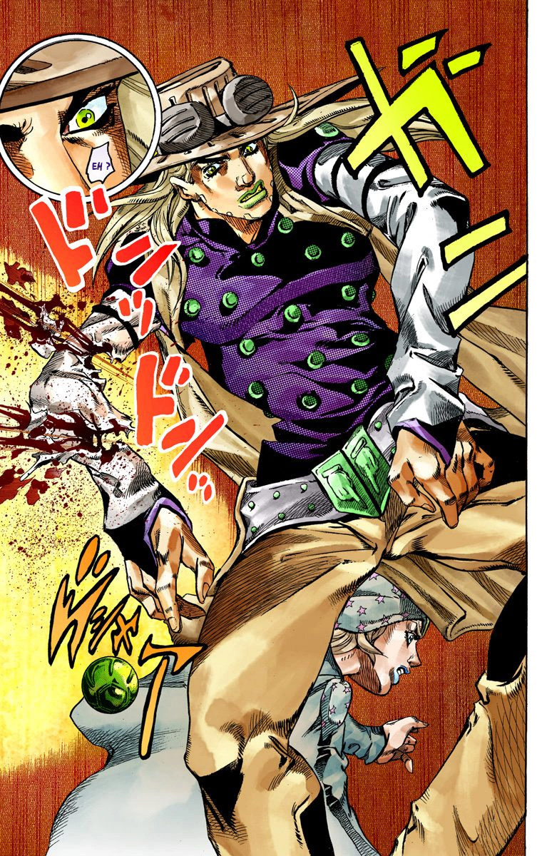 Read JoJo_s Bizarre Adventure Part 7 Steel Ball Run Official Colored FR Manga Online