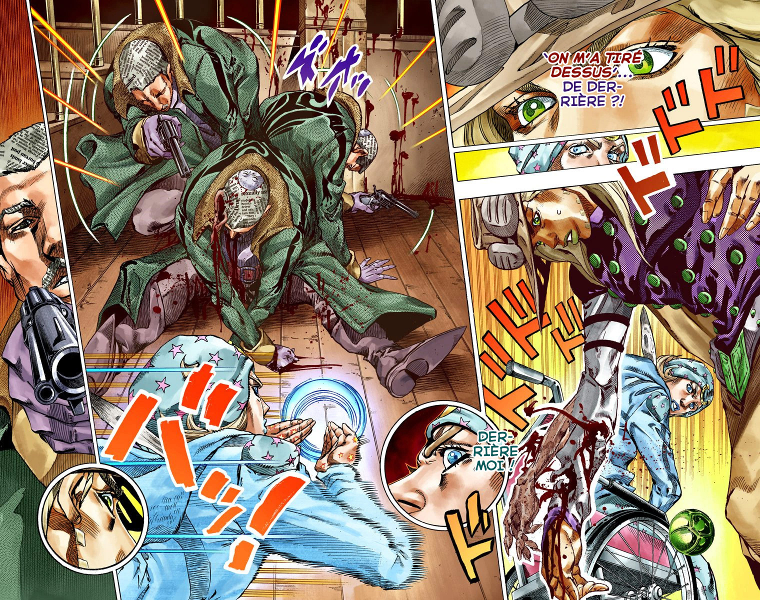 Read JoJo_s Bizarre Adventure Part 7 Steel Ball Run Official Colored FR Manga Online