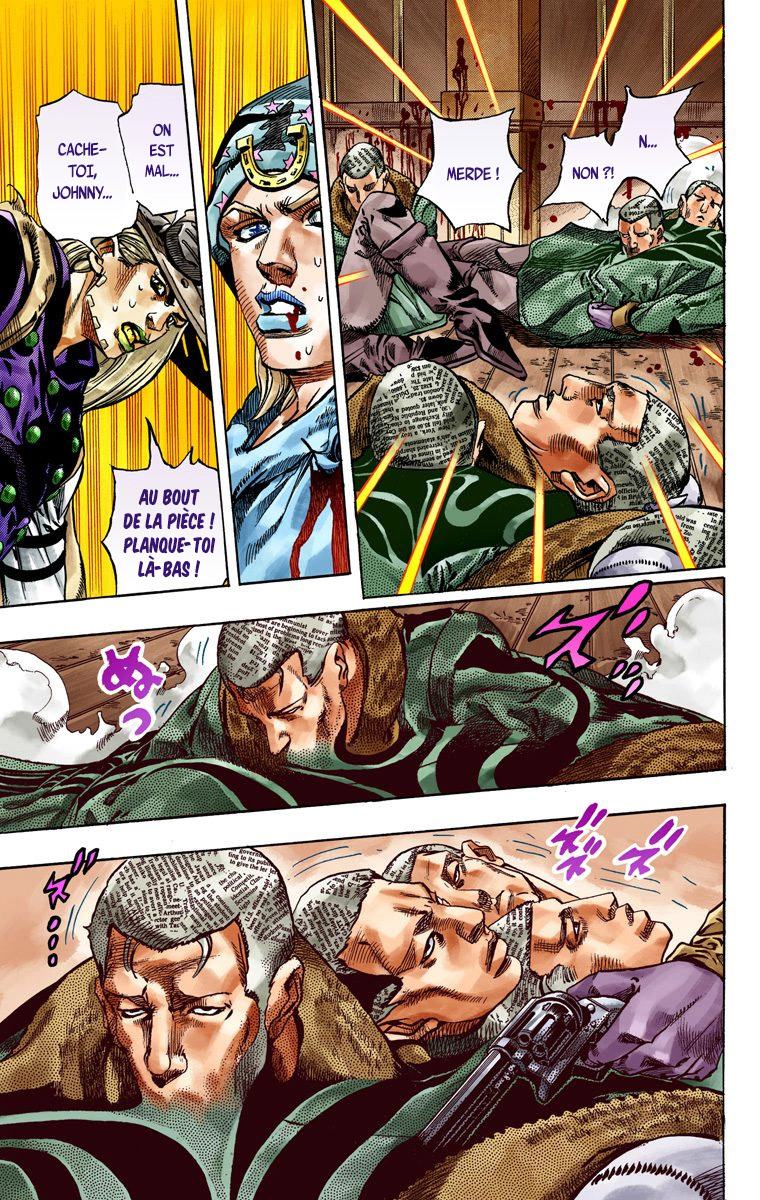Read JoJo_s Bizarre Adventure Part 7 Steel Ball Run Official Colored FR Manga Online