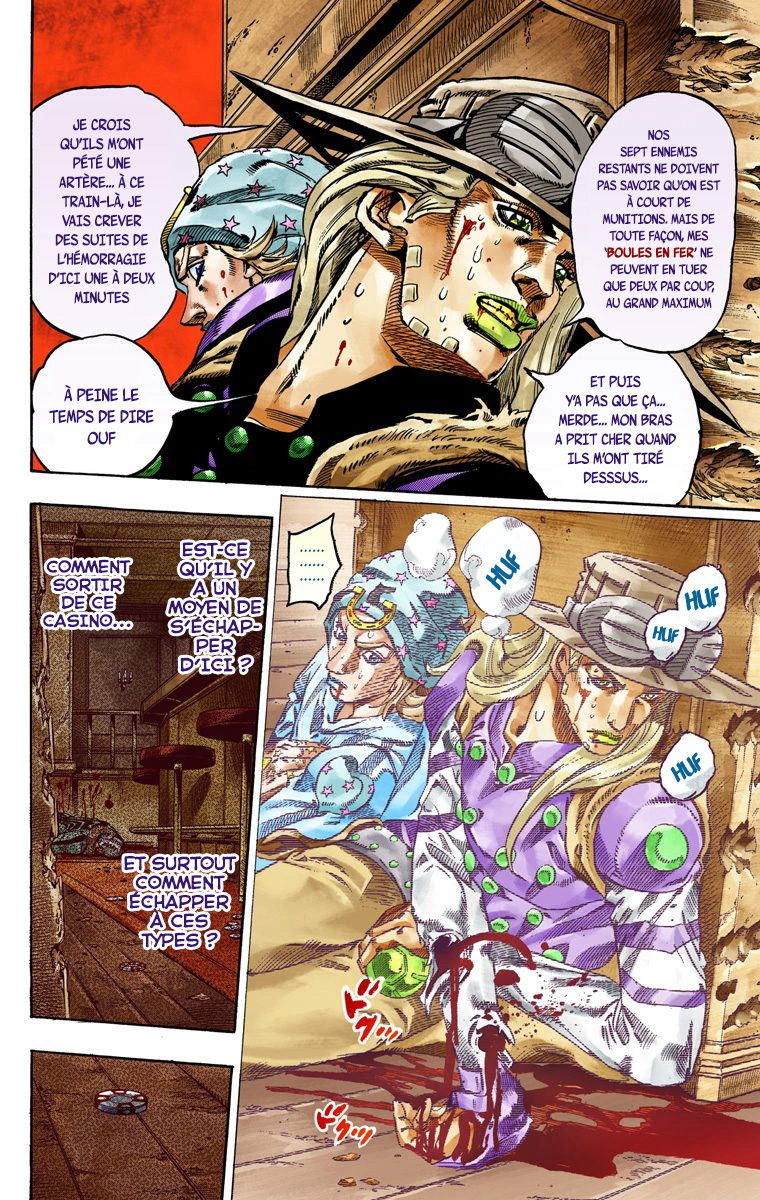 Read JoJo_s Bizarre Adventure Part 7 Steel Ball Run Official Colored FR Manga Online