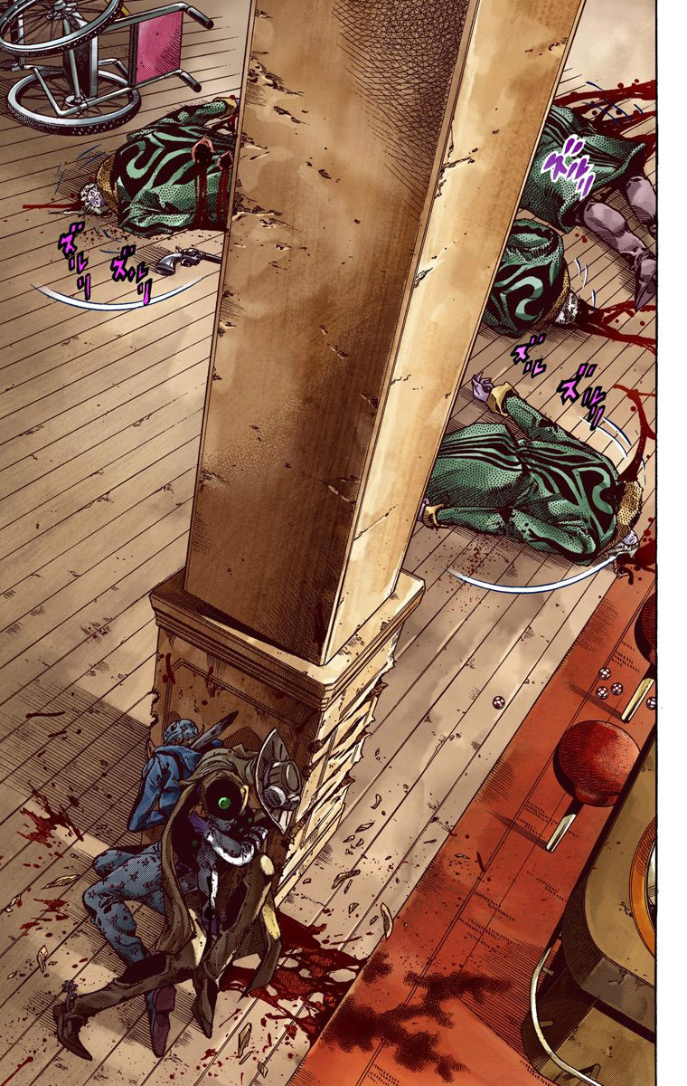 Read JoJo_s Bizarre Adventure Part 7 Steel Ball Run Official Colored FR Manga Online