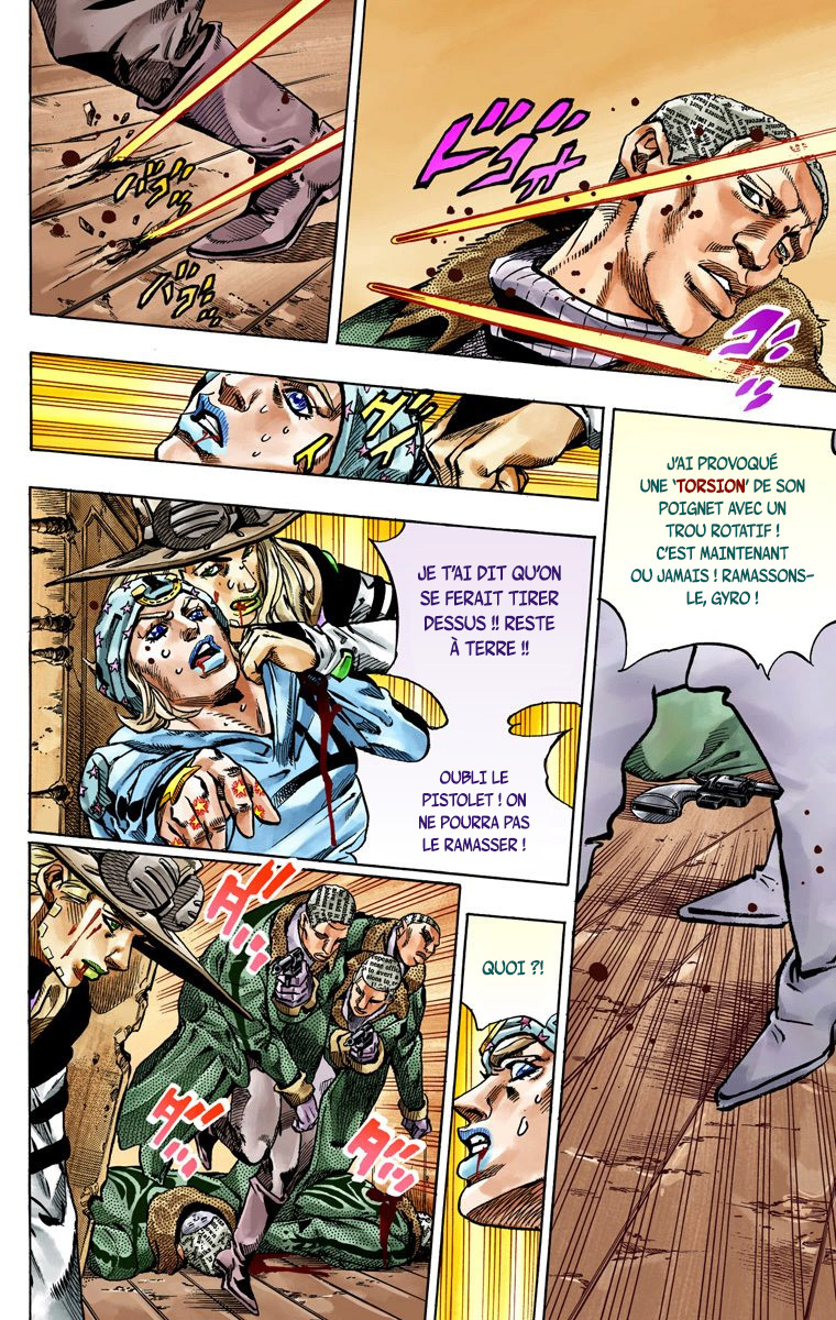 Read JoJo_s Bizarre Adventure Part 7 Steel Ball Run Official Colored FR Manga Online