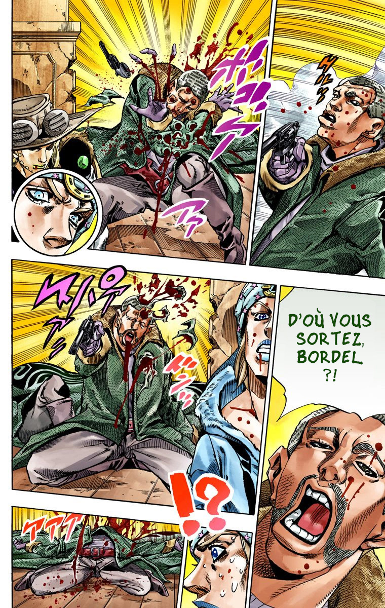 Read JoJo_s Bizarre Adventure Part 7 Steel Ball Run Official Colored FR Manga Online