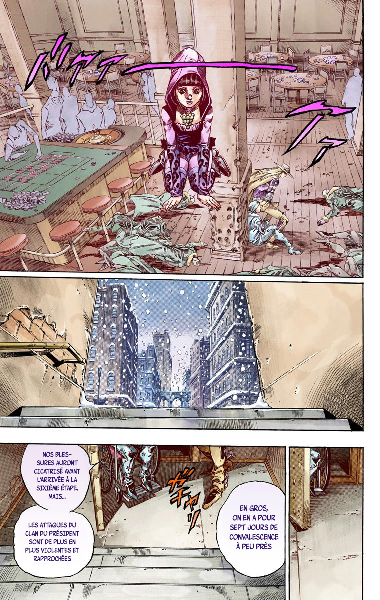 Read JoJo_s Bizarre Adventure Part 7 Steel Ball Run Official Colored FR Manga Online