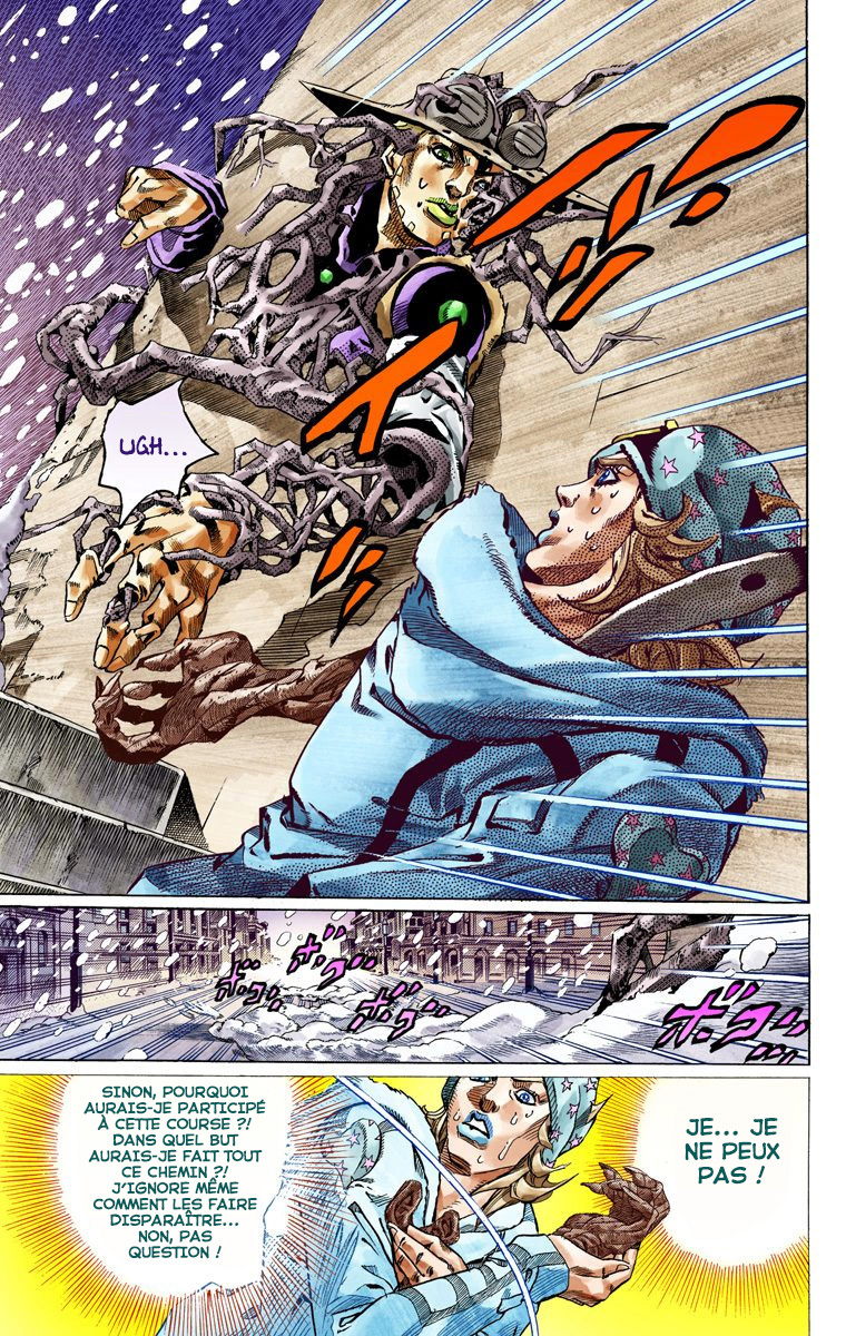 Read JoJo_s Bizarre Adventure Part 7 Steel Ball Run Official Colored FR Manga Online
