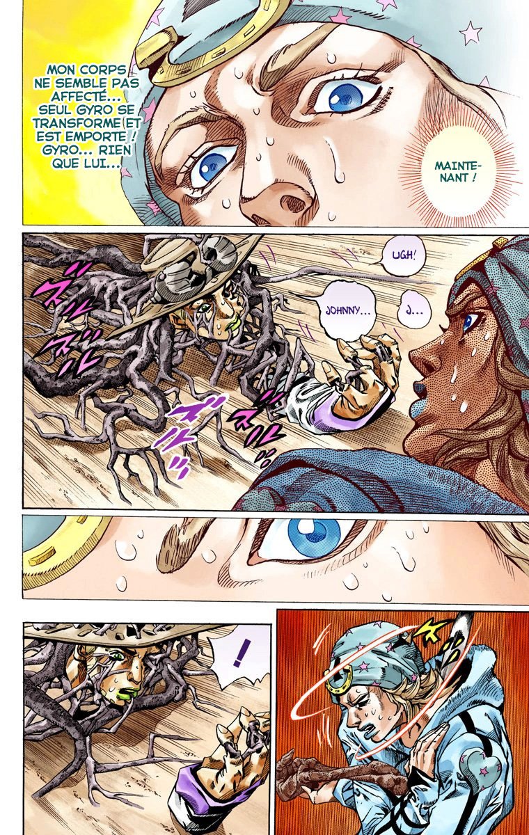 Read JoJo_s Bizarre Adventure Part 7 Steel Ball Run Official Colored FR Manga Online