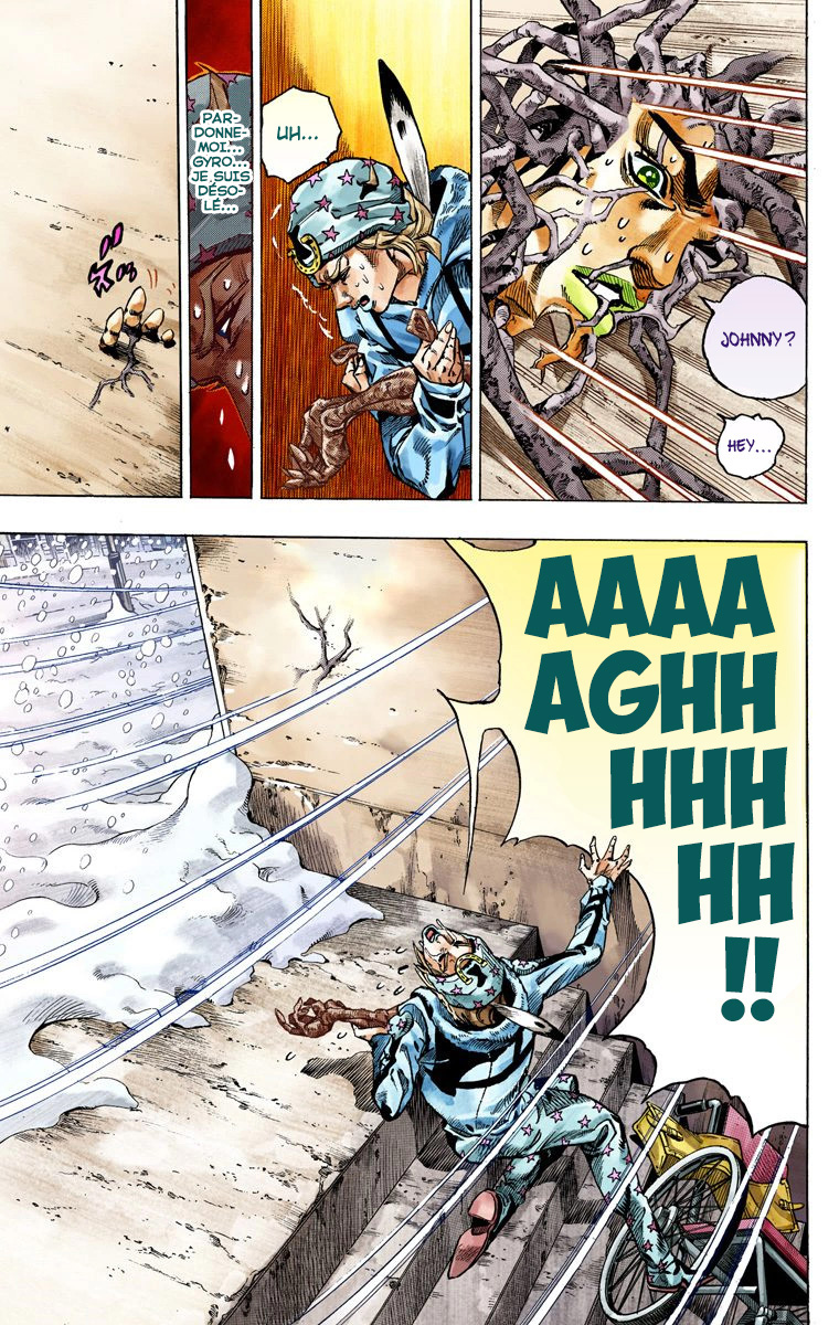 Read JoJo_s Bizarre Adventure Part 7 Steel Ball Run Official Colored FR Manga Online