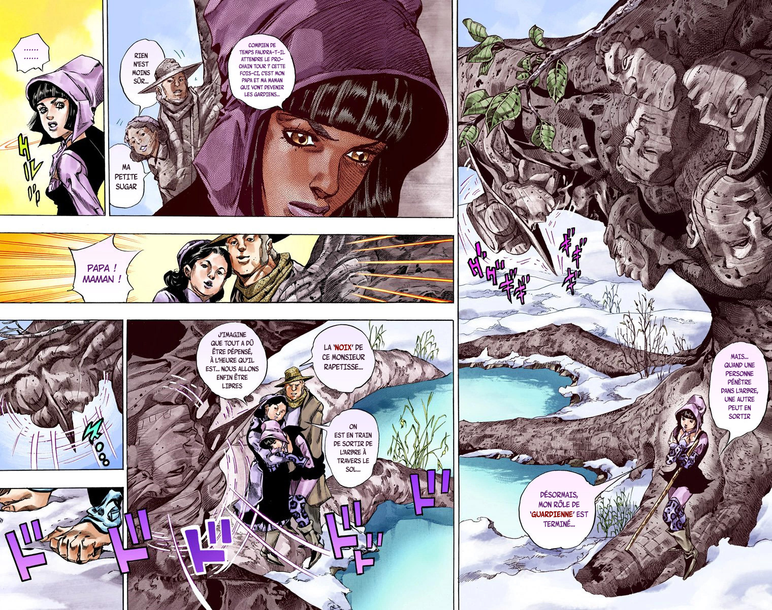 Read JoJo_s Bizarre Adventure Part 7 Steel Ball Run Official Colored FR Manga Online