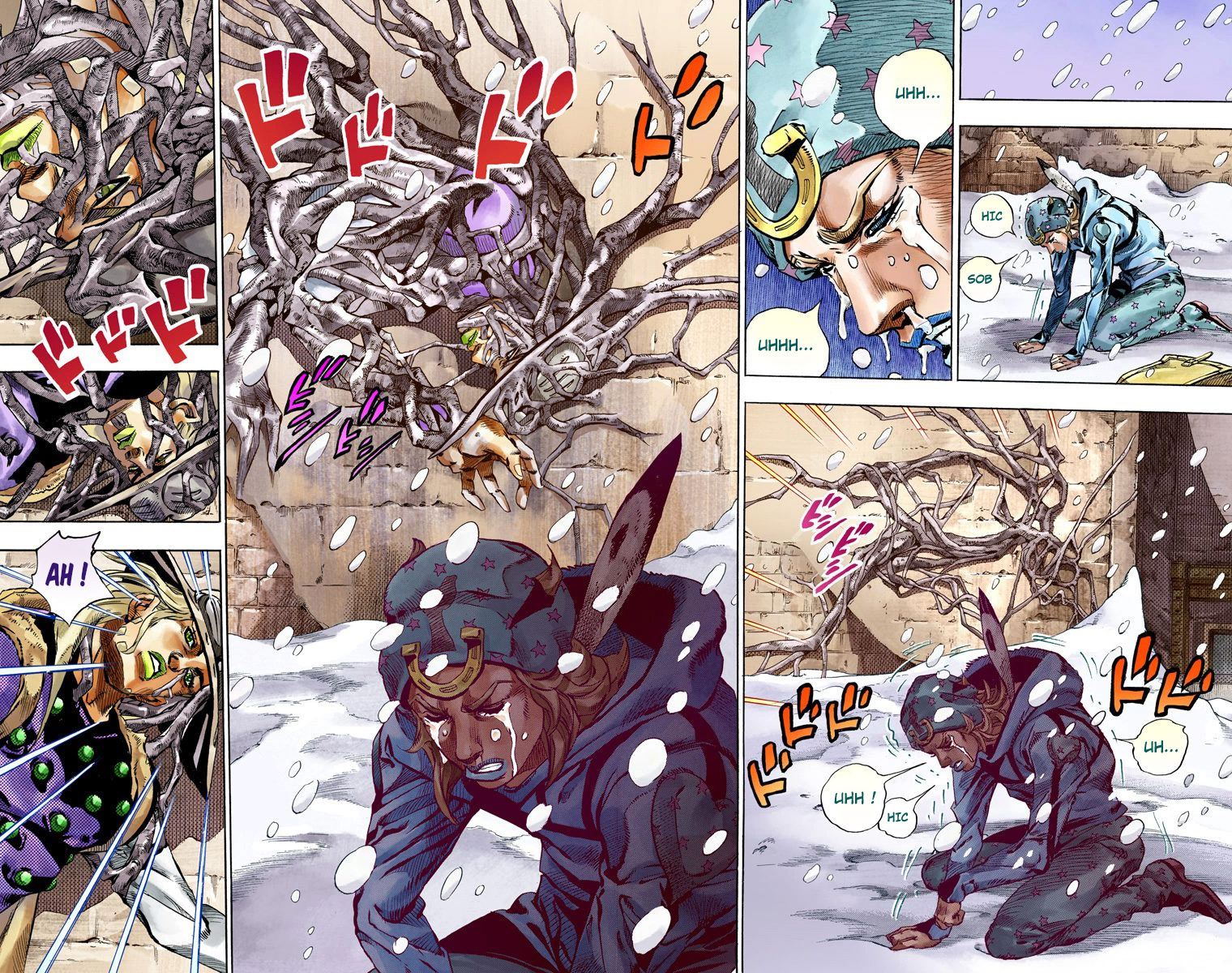 Read JoJo_s Bizarre Adventure Part 7 Steel Ball Run Official Colored FR Manga Online
