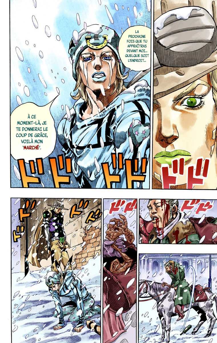 Read JoJo_s Bizarre Adventure Part 7 Steel Ball Run Official Colored FR Manga Online