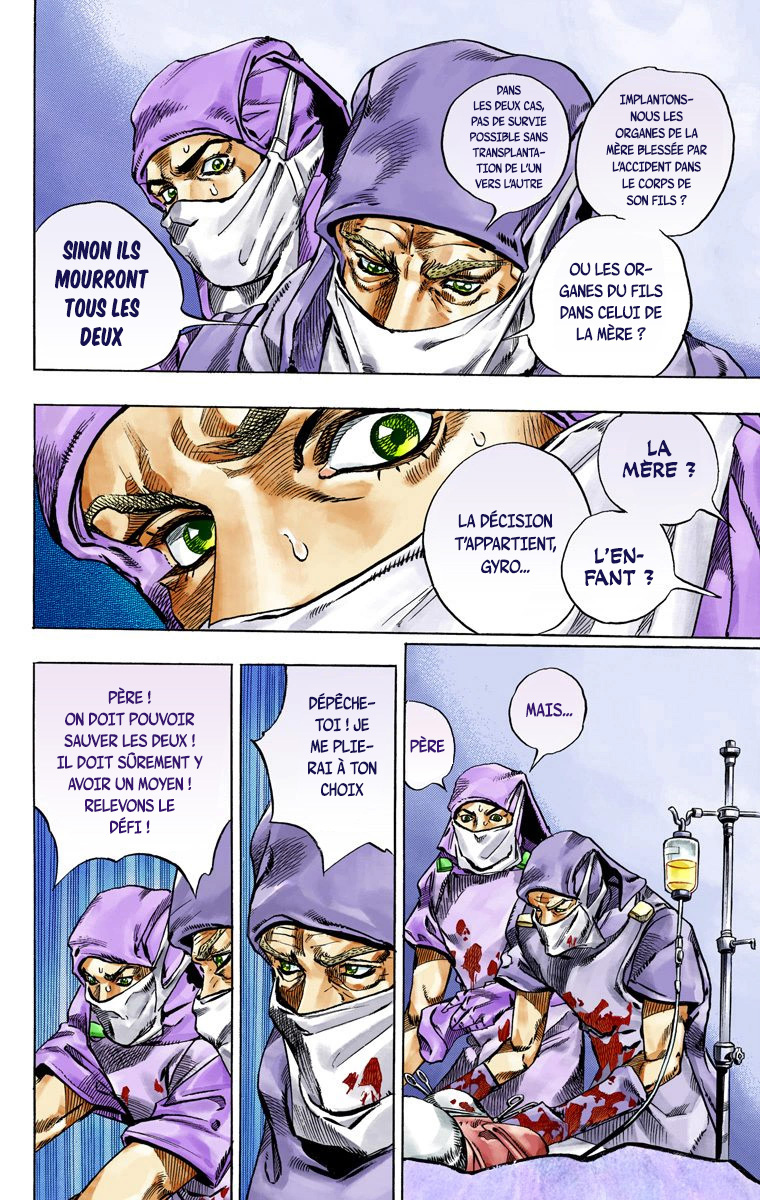 Read JoJo_s Bizarre Adventure Part 7 Steel Ball Run Official Colored FR Manga Online