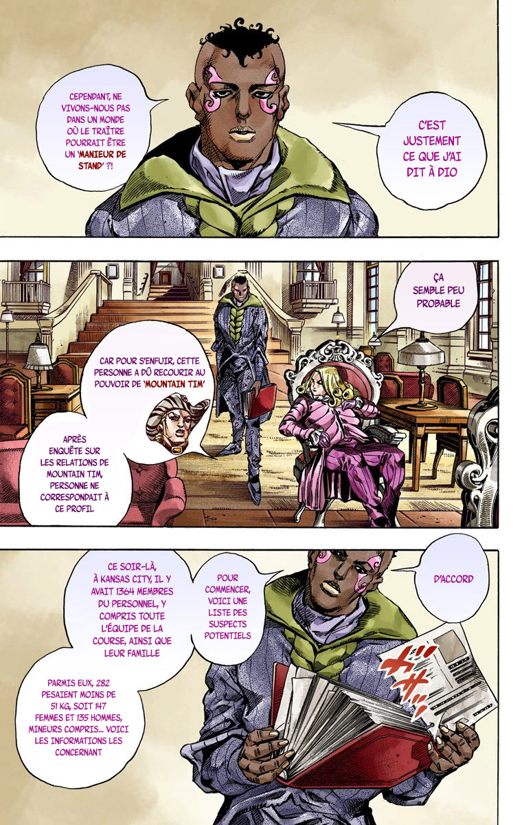 Read JoJo_s Bizarre Adventure Part 7 Steel Ball Run Official Colored FR Manga Online