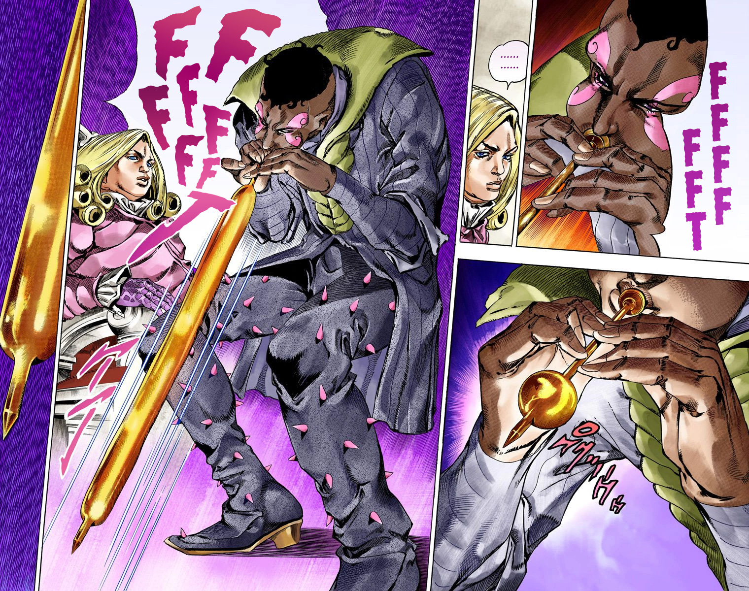 Read JoJo_s Bizarre Adventure Part 7 Steel Ball Run Official Colored FR Manga Online