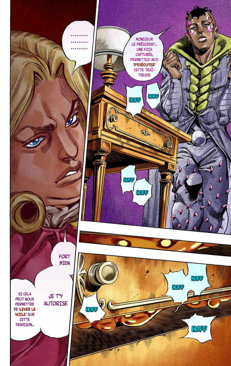 Read JoJo_s Bizarre Adventure Part 7 Steel Ball Run Official Colored FR Manga Online