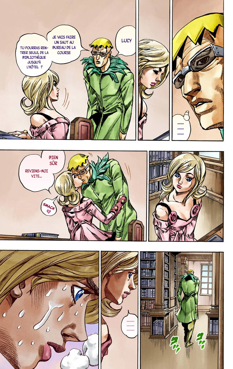 Read JoJo_s Bizarre Adventure Part 7 Steel Ball Run Official Colored FR Manga Online